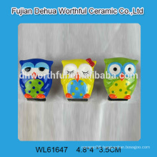 Most attractive owl shaped ceramic fridge magnets